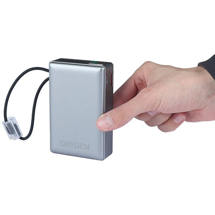 خرید و قیمت پاور بانک فست شارژ اکسیژن OX-190 با ظرفیت 20000 میلی آمپر ساعت از فروشگاه اپل سزار