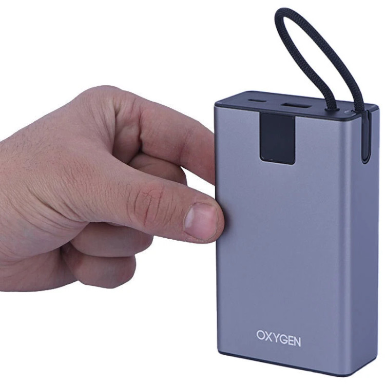 خرید و قیمت پاور بانک فست شارژ اکسیژن OX-160 از فروشگاه اپل سزار.