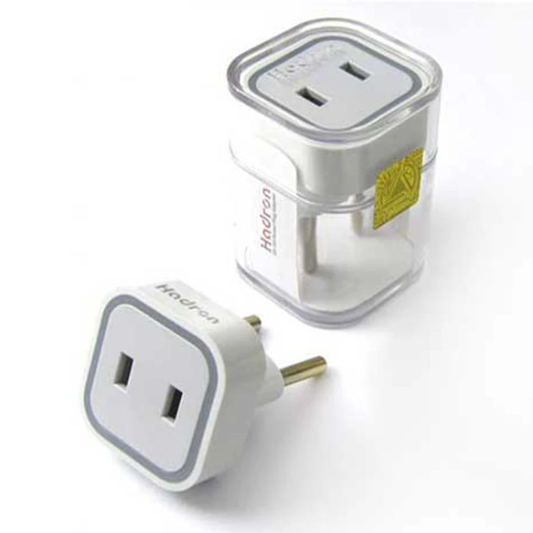 خرید و قیمت تبدیل دوشاخه برق هادرون A08-1 در فروشگاه اپل سزار