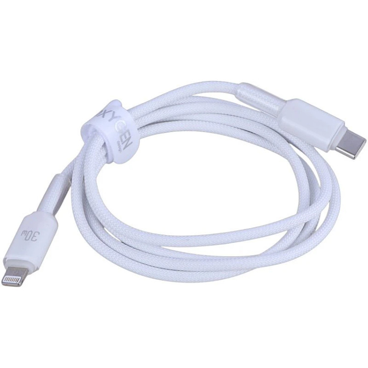 خرید و قیمت کابل تایپ سی به لایتنینگ فست شارژ 30 وات اکسیژن LX-23 در فروشگاه اپل سزار