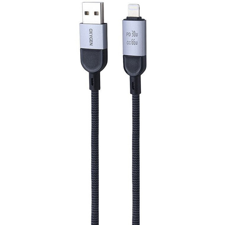 خرید و قیمت کابل شارژ و دیتا تایپ سی به تایپ سی اکسیژن LX-35 در فروشگاه اپل سزار