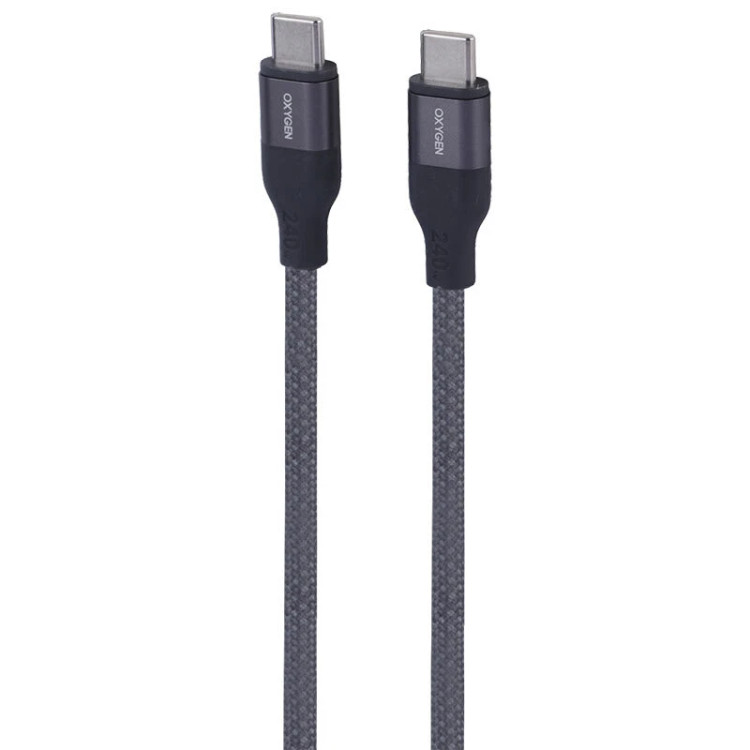 خرید و قیمت کابل دو سر تایپ سی 240 وات اکسیژن مدل LX-44 در فروشگاه اپل سزار