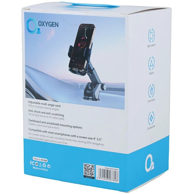 خرید و قیمت هولدر داشبوردی اکسیژن HD30 در فروشگاه اپل سزار