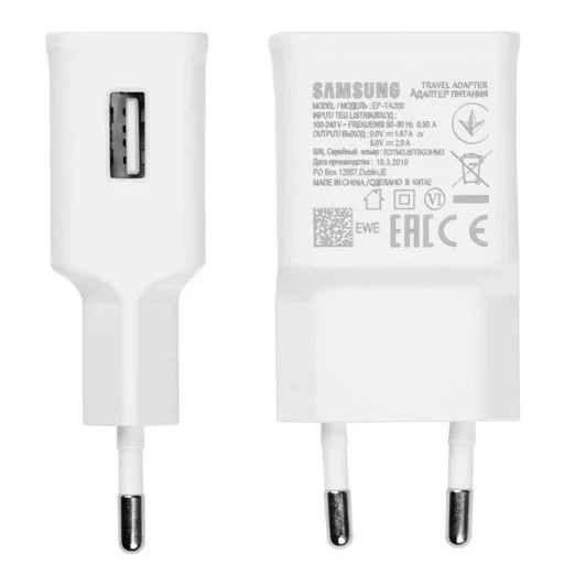 خرید شارژر دیواری سامسونگ EP-TA200 اصلی با قیمت مناسب از Apple sezar