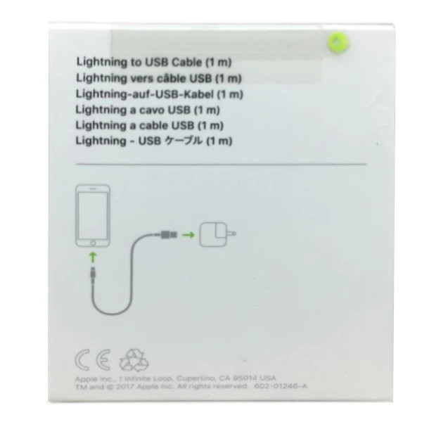خرید و قیمت کابل USB به لایتنینگ کپی 1 متر در فروشگاه اپل سزار