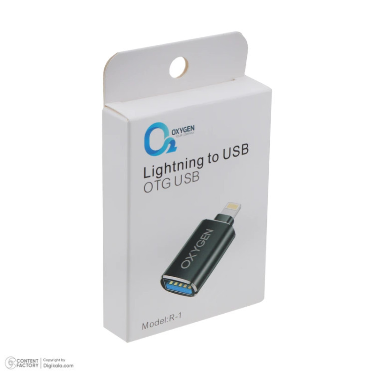 خرید مبدل لایتنینگ به USB اکسیژن با بهترین قیمت از Apple sezar