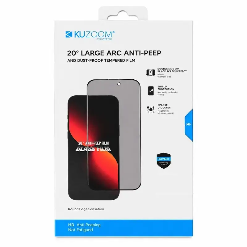 خرید و قیمت گلس پرایوسی کازوم iPhone 14 Pro Max در فروشگاه Apple sezar