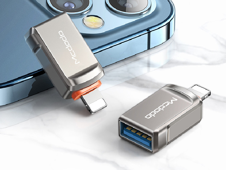 خرید و قیمت مبدل OTG لایتنینگ مکدودو OT-860 در اپل سزار
