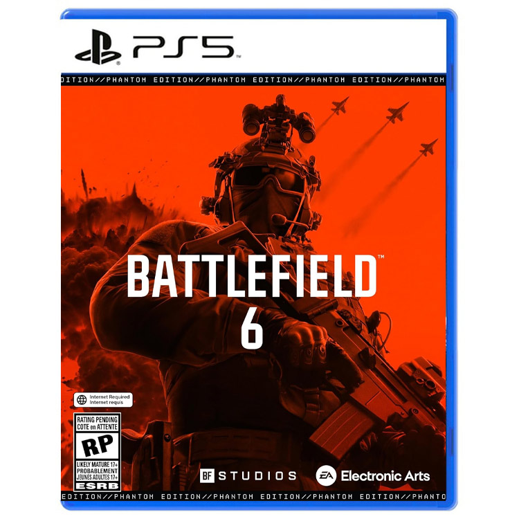 خرید و قیمت بازی Battlefield 6 نسخه Phantom برای PS5 در فروشگاه Apple sezar