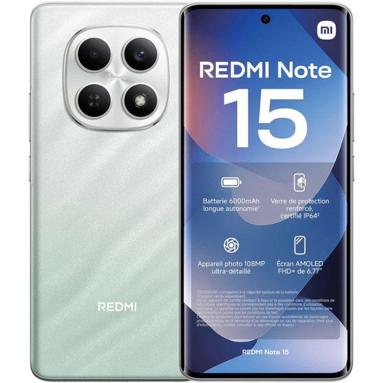 خرید گوشی Redmi Note 15 4G با بهترین قیمت در Apple sezar