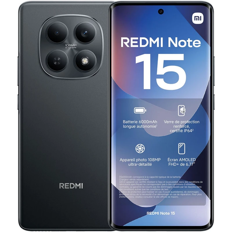 خرید گوشی Redmi Note 15 4G با بهترین قیمت در Apple sezar