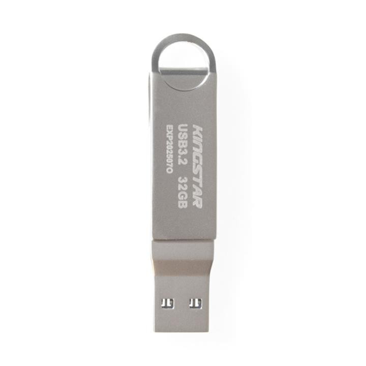خرید و اطلاع از قیمت فلش مموری OTG کینگ استار C60 ظرفیت 32 گیگابایت در Apple sezar